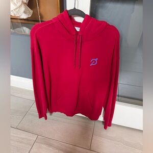 Peloton Red Hoodie with Logo
